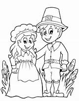 Coloring Pages Pilgrims Getcolorings Pilgrim Color Family sketch template