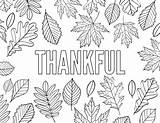 Coloring Thanksgiving Pages Printable Thankful Grateful Fall Adult Kids Paper Drawings Adults Thanks Give Turkey Print Papertraildesign Gratitude Printables Click sketch template