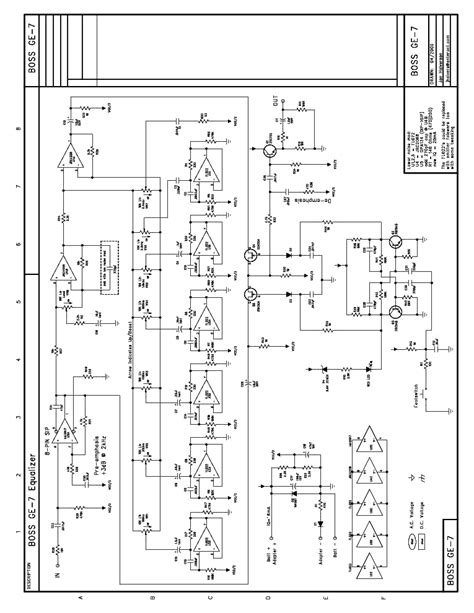 boss equialized ge eq service manual  schematics eeprom repair info  electronics