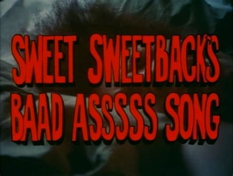 sweet sweetback s baadasssss song 1971 cars