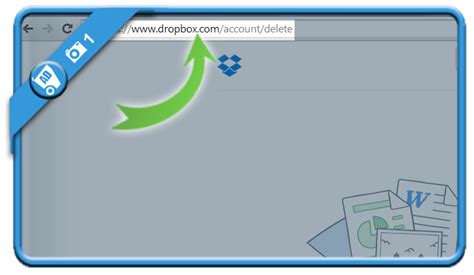 remove  dropbox account accountdeleters