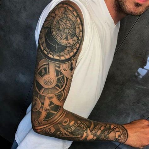 Full Sleeve Tattoo Ideas For Guys ~ 47 Sleeve Tattoos For Men