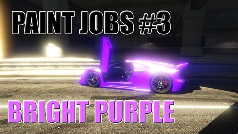 gta   crew colour bright purple youtube