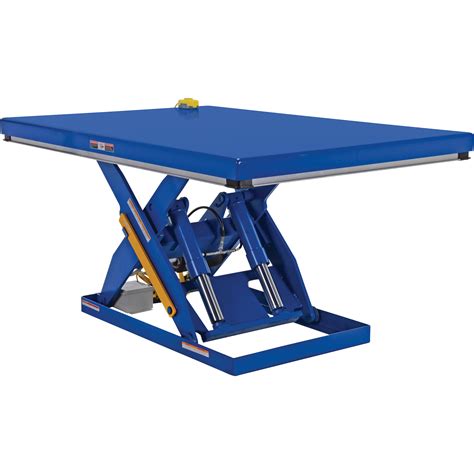 vestil hydraulic lift table  lb capacity inl  inw model ehlt
