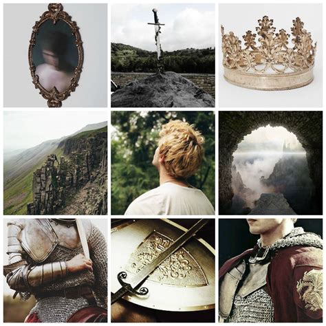 arthur pendragon aesthetic collage by me aesthetic