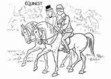 Coloring Equestrian Sheets Horses Drawings Theequinest Sheet sketch template