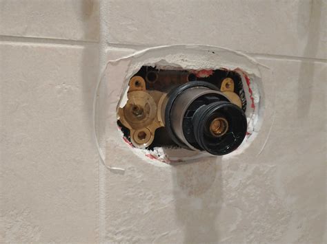 plumbing   replace cartridge  grohe shower valve home improvement stack exchange