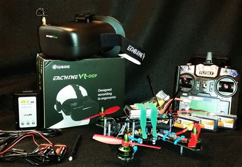 rtf fpv mini mm lisam racing quadcopter drone wghz vr  goggles drone racing hobbies