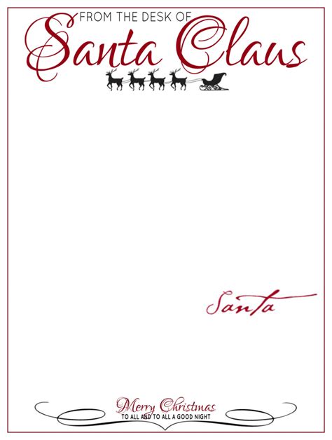Write A Letter From Santa Claus By Mindyf7