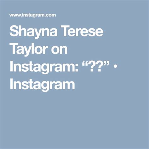 Shayna Terese Taylor On Instagram “🌞🌝” • Instagram