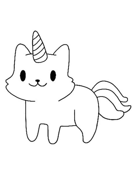 ideas  coloring unicorn kitten printables
