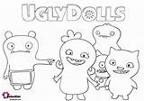 Uglydolls Bubakids Dolls Colouring Moxy Inspirational Minnie Wordgirl Coloringsheet Uglydoll Pinky Chipettes sketch template