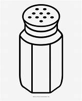 Salt Shaker Pepper Coloring Pot Shakers Drawing Icon Nicepng Pages Condiment Template Iconfinder Sketch Templates sketch template