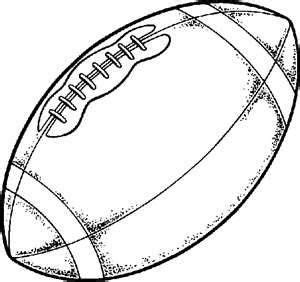 pin  dugardin  clipart   football coloring pages football