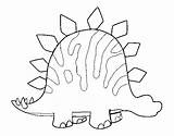 Tuojiangosaurus Baby Coloring Coloringcrew sketch template