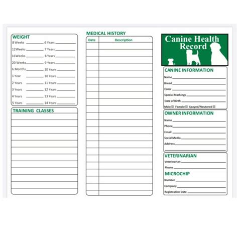 dog vaccination record book printable printable word searches