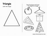 Triangles Tracing Cleverlearner Preschools sketch template