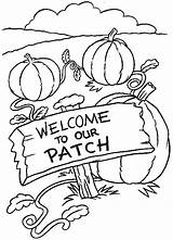 Pumpkin Patch Coloring Halloween Pumpkins Drawing Welcome Lines Copy Familycorner Lessons Lesson Colorear Corner Staff sketch template