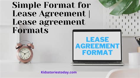 lease agreement format rent agreement  lease agreement