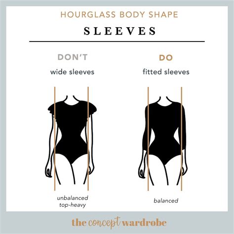 Hourglass Body Shape Sleeves Do S And Don Ts Hourglass