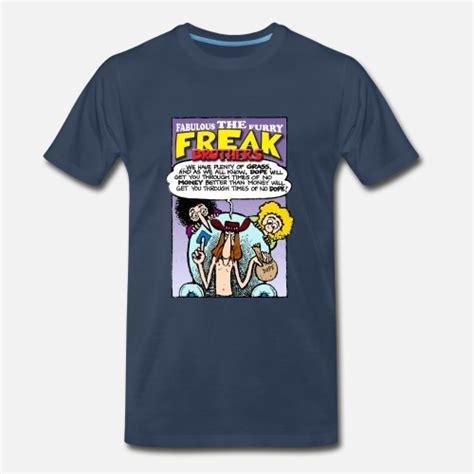 Fabulous Furry Freak Brothers Dope Quote Men’s Premium T Shirt