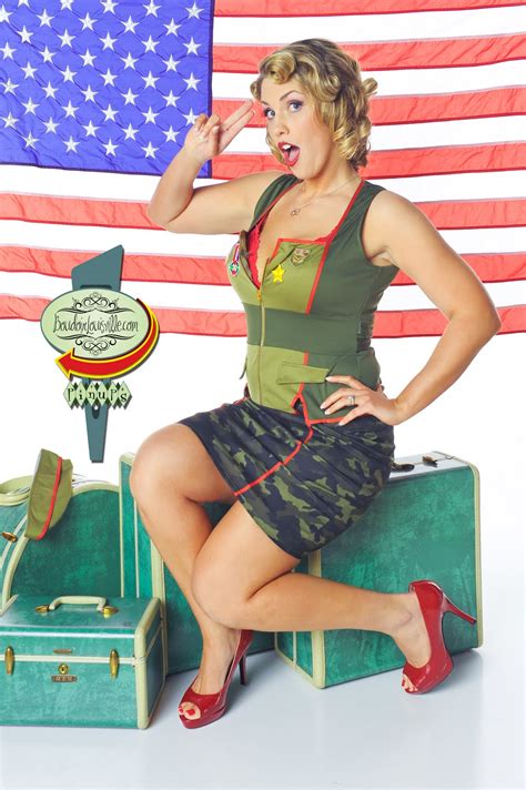 The Perfect Army Wife Pinup And Boudoir Photo Shoot Pin