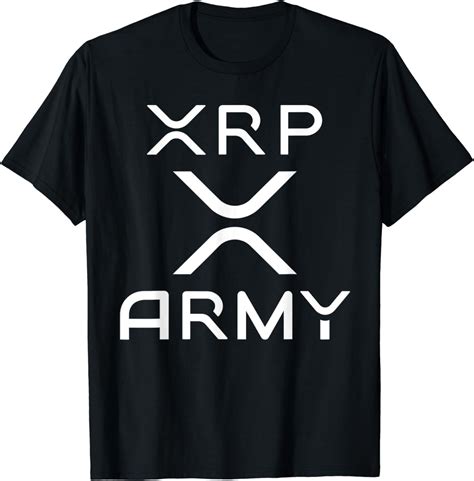 amazoncom hodl xrp xrp cryptocurrency xrp army  shirt clothing