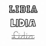 Lidia Pintar sketch template