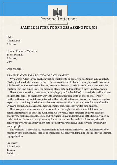 professional sample letter   boss   job lettering