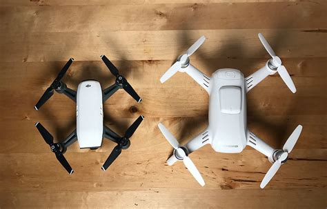 dji spark  yuneec breeze comparison  drone review