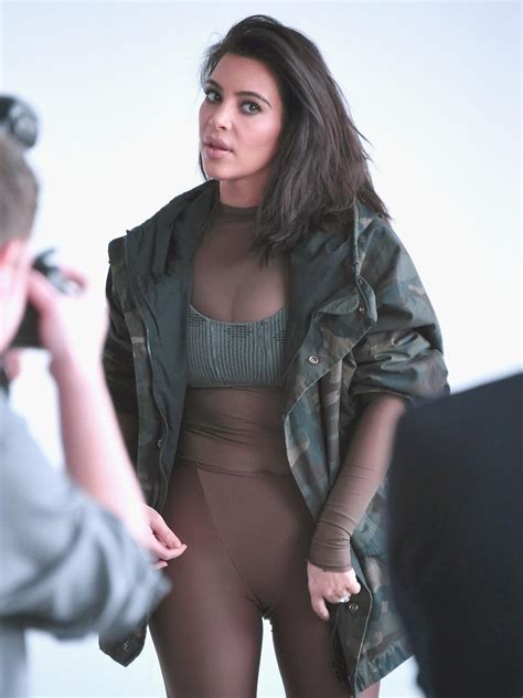 Kim Kardashian Wore A Body Stocking Designed By Kanye West