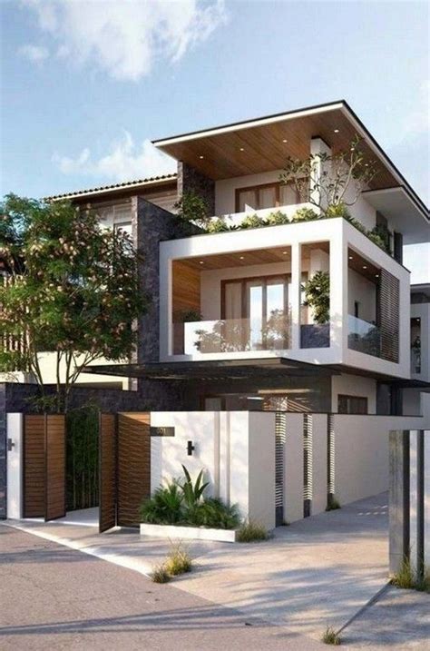 stories building exterior design    visit architecture house facade house