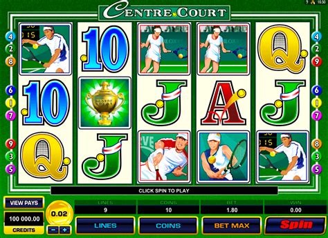 centre court slot play  microgaming slots