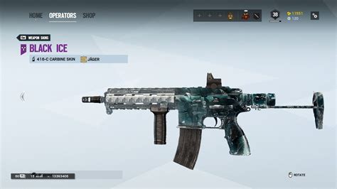 packed black ice  jagers carbine rrainbow