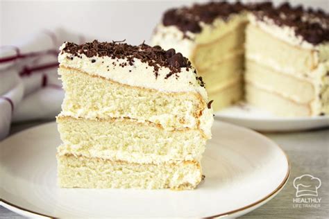 easy vanilla sponge cake recipe healthy life trainer