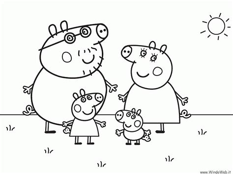 peppa pig coloring pages printable  peppa pig colouring pages