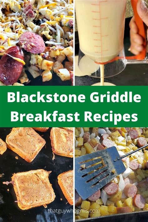 blackstone griddle breakfast recipes