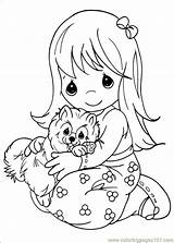Precious Moments Coloring Pages Pdf Getcolorings sketch template