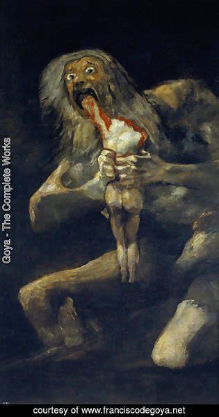 goya the complete works saturn devouring his sons