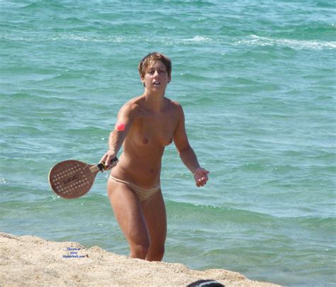 Nude In The Beach With A Racket November 2016 Voyeur