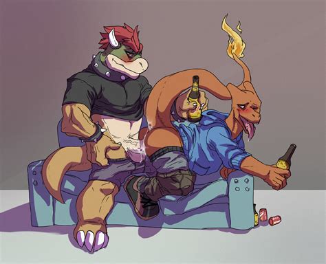 agnph gallery 112781 anal anal penetration anthro balls bowser butt charizard gay male