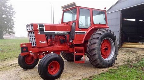 1976 ih 1466 black stripe tractors international harvester harvester