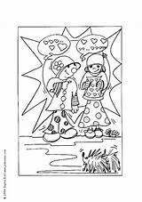 Amis Coloriage Apaixonados Hellokids Coloriages Aiment Namorados Amitie sketch template