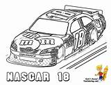Coloring Nascar Pages Printable Car Race Cars Kids Sports Print Kyle Busch Colouring Sheets Drawing Yescoloring Boys Nasca Drawings Worksheets sketch template