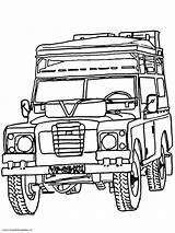 Rover Land Defender Coloring Clipart Pages Landrover Car Jeep Getdrawings Drawing Print Kleurplaat Range Colouring Auto Cars Rovers Printable Van sketch template