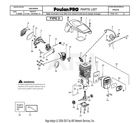 poulan pp   parts diagram  engine