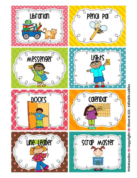 impressive classroom helper chart  printables funny open house signs