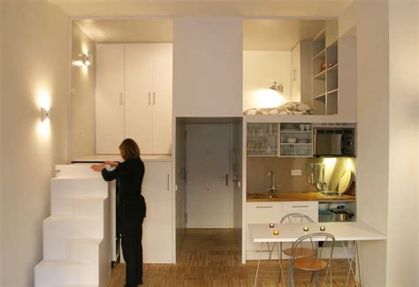 square foot micro studio loft apartment  space saving design idesignarch interior