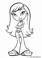 Bratz sketch template