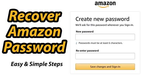 Recover Amazon Password Help 2021 Forgot Password Easy Steps To